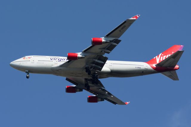 Boeing 747-400 (G-VROS) - On Final RWY 35L 02/10/2015.