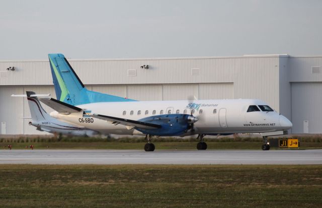 Saab 340 (C6-SBD) - Departing Fort Lauderdale Hollywood International today the 1st of December, 2018 in the late afternoon. 