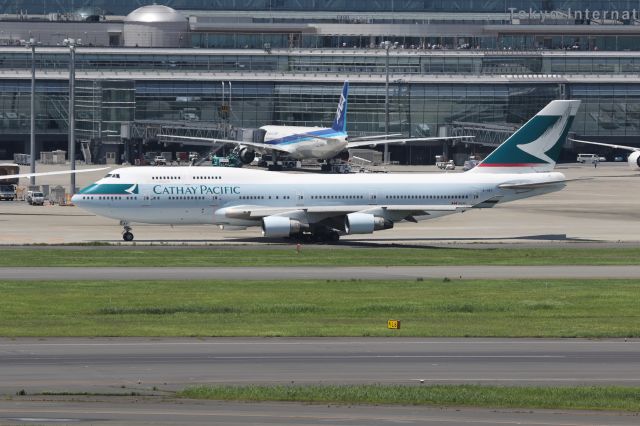 Boeing 747-400 (B-HKT) - 20 June 2015:HND-HKG.