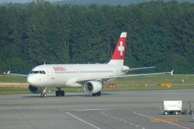 Airbus A320 (HB-IJK) - Del to Swissair in 1996br /Del to Swiss in 2002