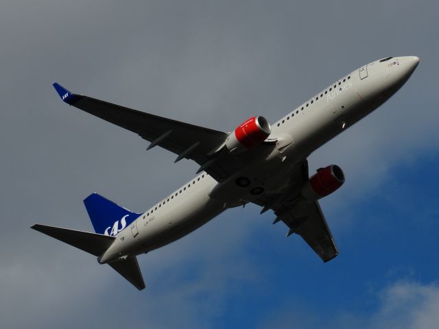 Boeing 737-800 (LN-RGI) - Delivery flight to Oslo from Boeing Field