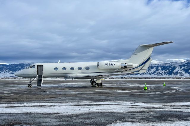 Gulfstream Aerospace Gulfstream 3 (N358CY) - GIII in from KDAB. December 2021