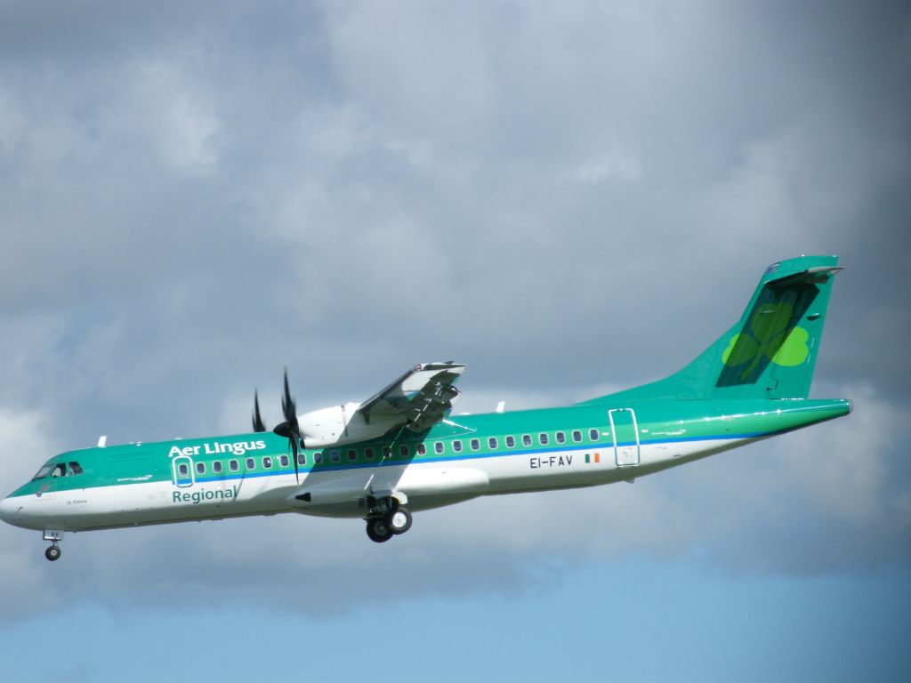 ATR ATR-72 (EI-FAT) - EI FAT ATR 72-600 ARR EIDW 14/09/13