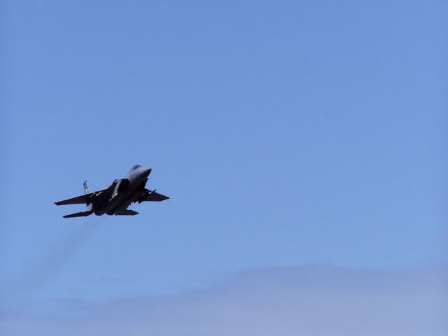 McDonnell Douglas F-15 Eagle — - An F-15 fly-by at the 2005 Murray Airfield Air Fest, Eureka, CA