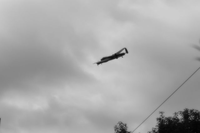 Avro 683 Lancaster — - A Lancaster WW2 aircraft over Hunstanton, Norfolk. UK.