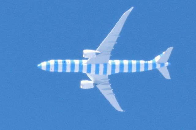 Airbus A330-300 (D-ANRC) - D-ANRC Airbus A-330 941 N Condor Flugdienst DE2402 De Frankfurt FRA. Vers Toronto YYZ Altitude 11582 Mètres. Vitesse 865 KM/H. Survolant la ville de Lavaltrie QC. Le 21-03-2025 à 14:47.