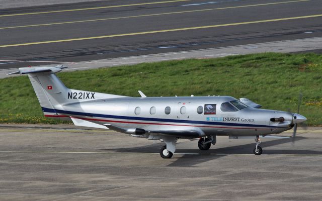 Pilatus PC-12 (N221XX) - pilatus pc12 n221xx arriving in shannon 1/5/16.