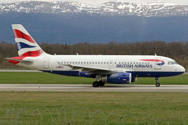 Airbus A319 (G-EUPV)