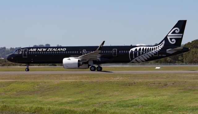 Airbus A321neo (ZK-NNA)