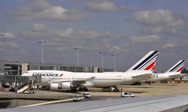 Boeing 747-400 (F-GITF) - Air France Boeing 747-428 F-GITF in Paris 