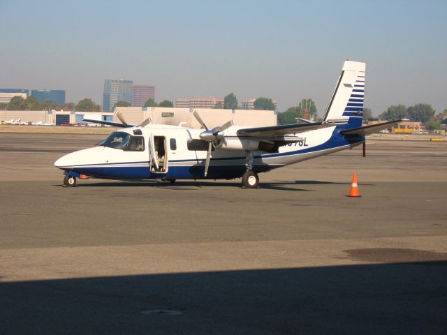 Rockwell Turbo Commander 690 (N107GL) - Parked at Santa Ana