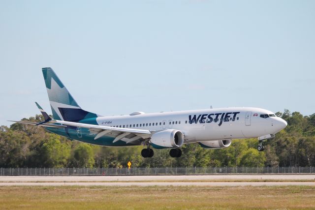 Boeing 737 MAX 8 (C-FIBA) - WJA1236 YYZ-RSW 12/9/24