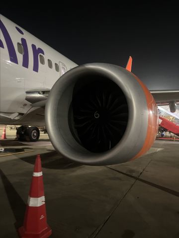 Boeing 737 MAX 8 (VT-YAX) - The 737 Engine LEAP-1B