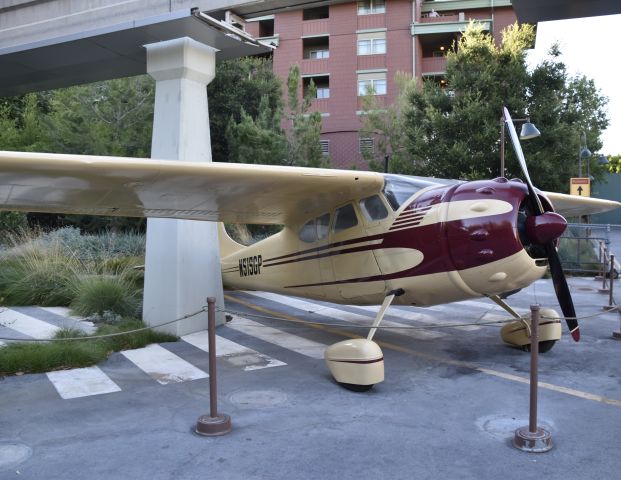 Cessna 190 (N515GP) - Parked at Disney California Adventure