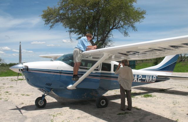 Cessna 206 Stationair (A2-NAB) - Near the Mapula Lodge, Okavango Delta, Botswana