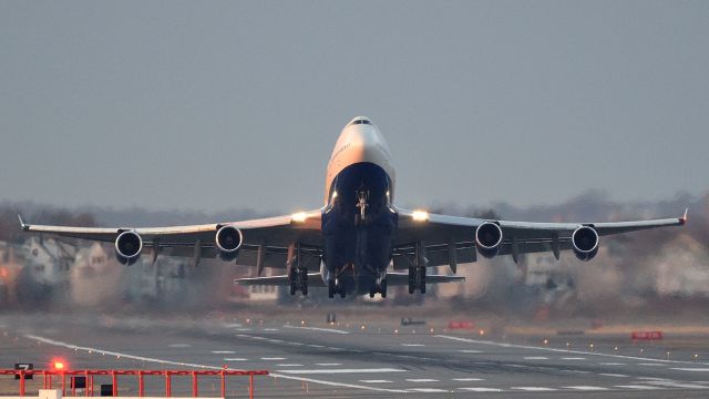 EGN123AB — - British Airways Taking off from BOS rwy 22R