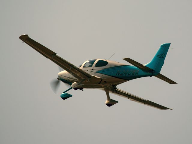 Cirrus SR-22 (N240WA) - Take off runway 26.