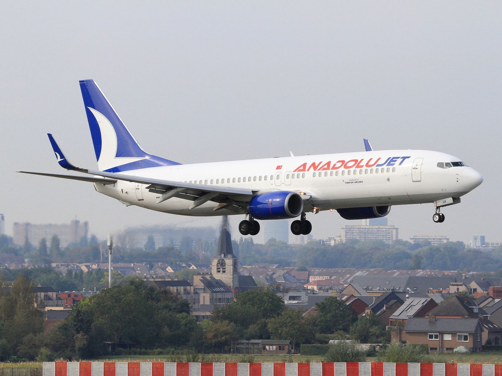 Boeing 737-800 (TC-JZK) - From Istanbul Turkey LTBA.