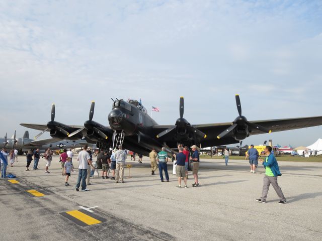 Avro 683 Lancaster (C-GVRA) - Avro Lancaster of Canadian Warbird Heritage Museum @ Thunder Over Michigan 2015