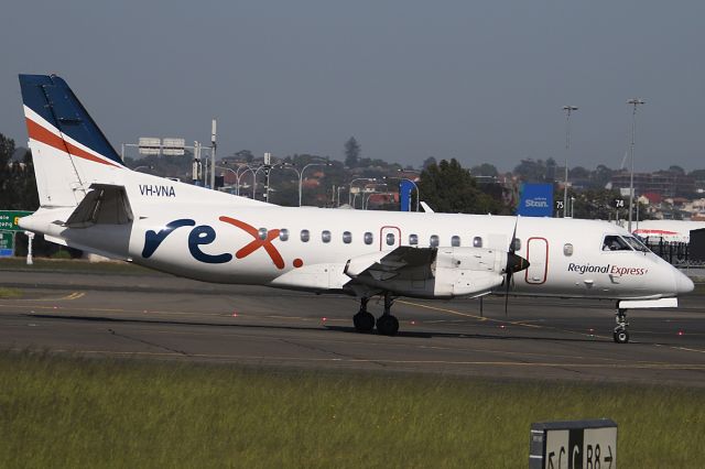 Saab 340 (VH-VNA) - on 31 October 2018