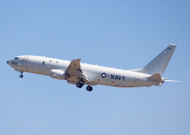 Boeing P-8 Poseidon (16-8852) - At Barksdale Air Force Base.