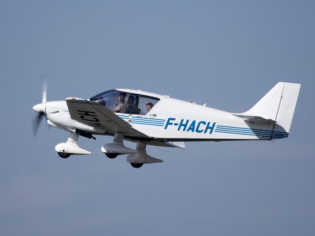 ROBIN President (DR-500) (F-HACH) - At Cannes, France.br /Note the black Jet-A1 sticker. The aircraft is equipped with a Diesel engine.