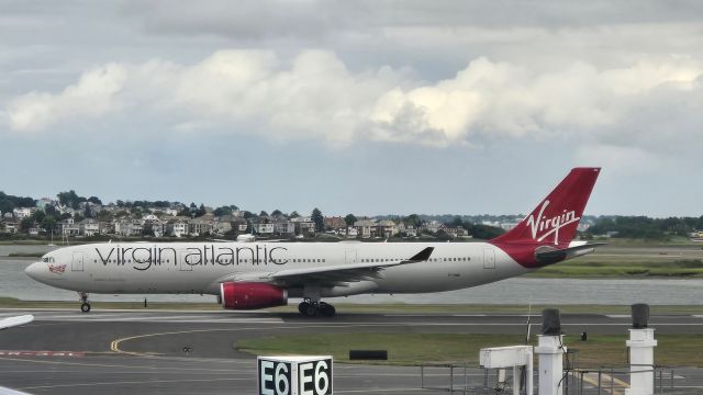 Airbus A330-300 (G-VDIF) - View from Inside Terminal E