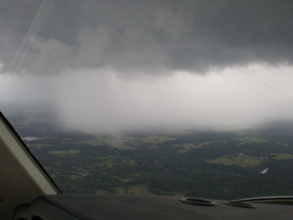 Beechcraft Bonanza (33) (N2LH) - Near Duncan, Ok Isolated Thunderstorms