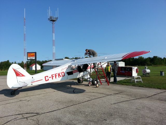 Piper L-21 Super Cub (C-FFKO) - Piper PA 18-150 (C-FFKO)