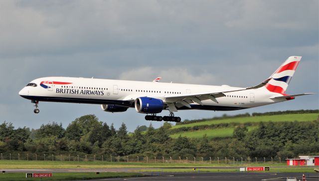 Airbus A350-900 (G-XWBA) - british airways a350-1041 g-xwba training at shannon 31/8/19.