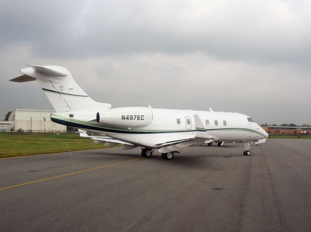 Bombardier Challenger 300 (N497EC) - A very nice business jet. No location as per request of the aircraft owner.