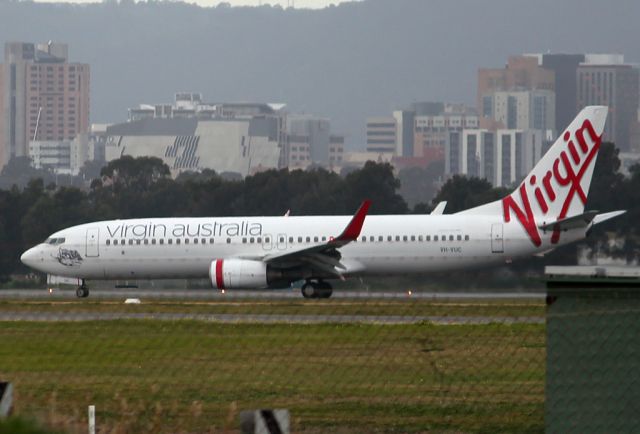 Boeing 737-800 (VH-VUC) - VIRGIN AUSTRALIA AIRLINES - BOEING 737-8FE - REG VH-VUC (CN 34014/1582) - ADELAIDE INTERNATIONAL SA. AUSTRALIA - YPAD )23/6/2015