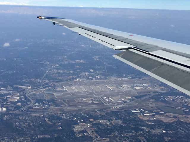 McDonnell Douglas MD-90 — - Descending into Atlanta.