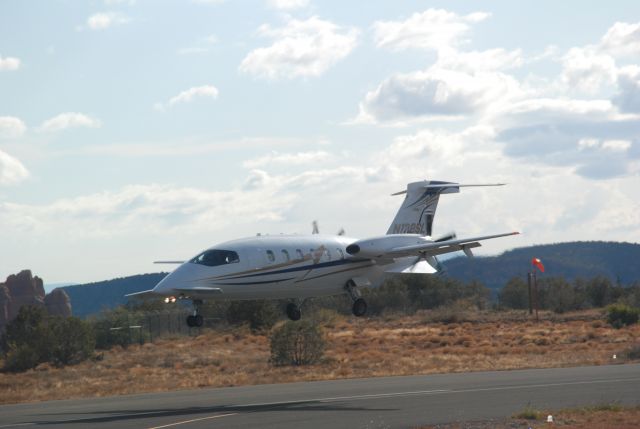 Piaggio P.180 Avanti (N138SL) - Just about to land in Sedona, AZ