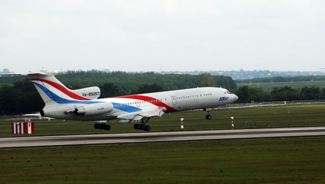RA-85057 — - Anji Mahacskala football team landing at Budapest