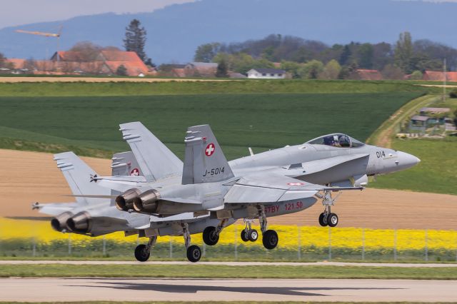 McDonnell Douglas FA-18 Hornet (J5014) - Swiss Airforce - F/A-18C Hornet