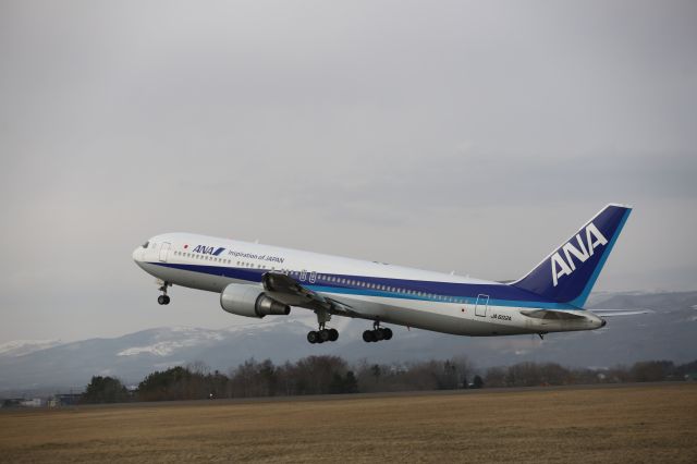 BOEING 767-300 (JA602A) - 22 March 2015: ANA556,HKD-HND.