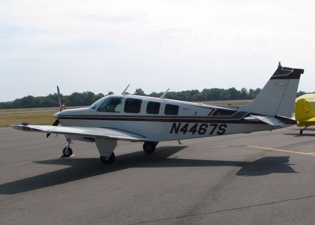 Beechcraft Bonanza (36) (N4467S) - At Downtown Shreveport.