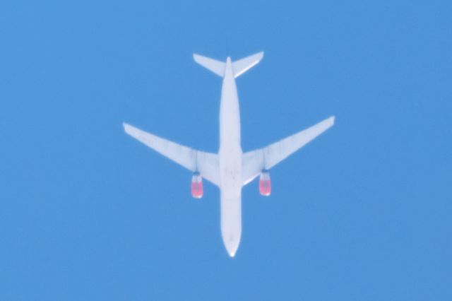 Airbus A330-300 (LN-RKS) - LN-RKS Airbus A-330 343E SCANDINAVIAN AIR LINES SK953 De COPENHAGEN CPH. Vers MIAMI MIA. Altitude 10973 Mètres. Vitesse 887 KM/H. Survolant la ville de Lavaltrie QC. Le 01-02-2025 à 14:16.