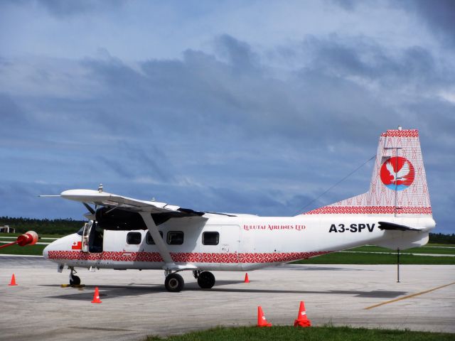 A3-SPV — - Preparing for departure to Eua on a very short commercial flight (23 kilometres)