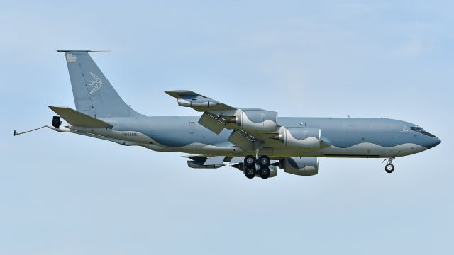 N569MA — - Meta Boeing KC-135R (N596MNA) arrives at KMYR Rwy 18 on 6/22/22 at 3:51 pm.