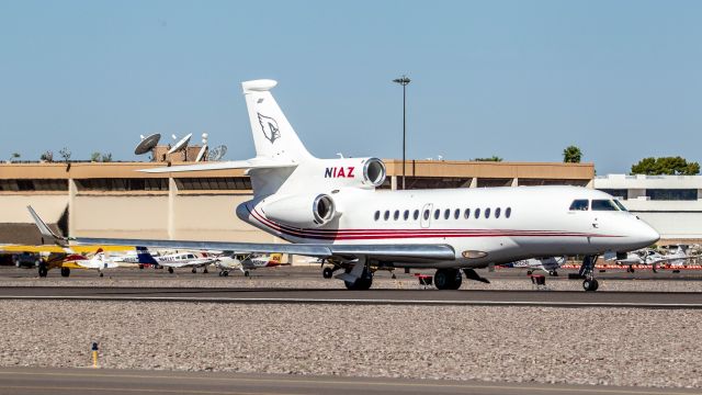 Dassault Falcon 7X (N1AZ) - Spotted at Scottsdale on May-3-2020