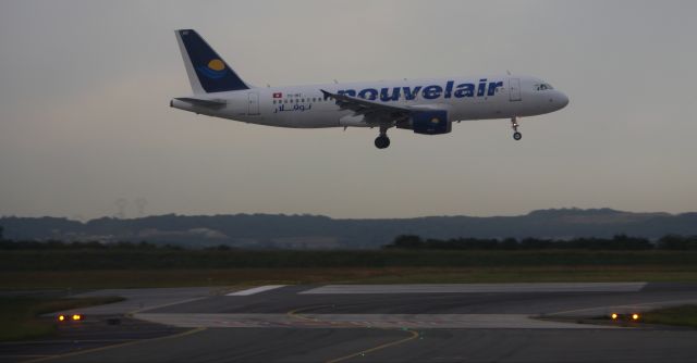 Airbus A320 (TS-INT) - First picture of this plane