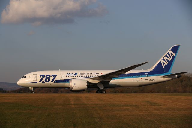 Boeing 787-8 (JA824A) - 30 October 2016:HKD-HND.