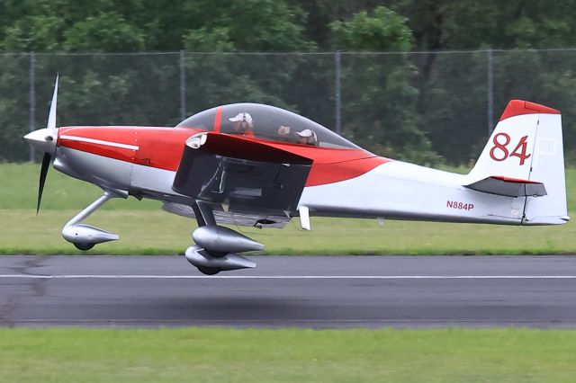 Experimental 100kts (N884P) - Morning launch for AirVenture Cup Race, 21 July 2024