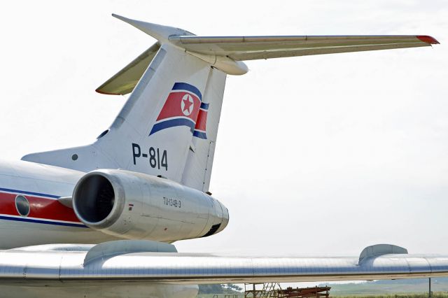 Tupolev Tu-134 (P-814) - Air Koryo P-814 Tu-134B-3