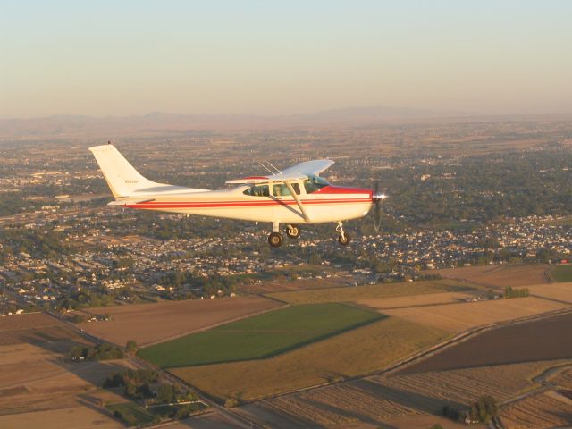 N9939H — - Sunset over Idaho!