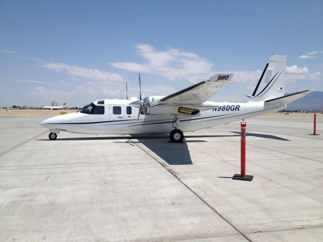 Gulfstream Aerospace Jetprop Commander (N980GR) - Nice weather over Palm Springs California