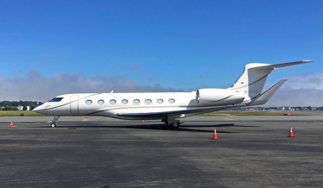 Gulfstream Aerospace Gulfstream G650 (M-VITB) - 1st photo of M-VITB 09-16/18