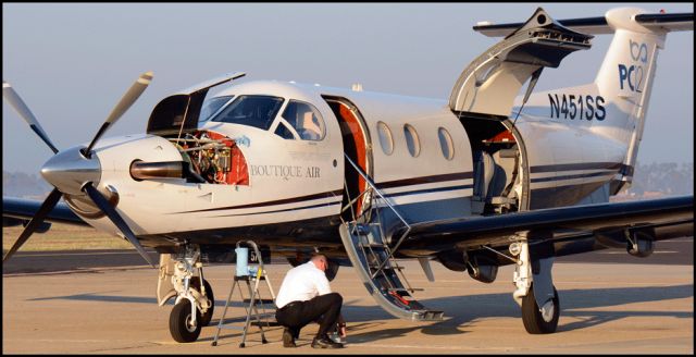 Pilatus PC-12 (N451SS)